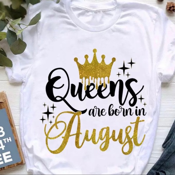 It’s the Queen’s Birthday in August Tee-Shirt - Picture 1 of 4